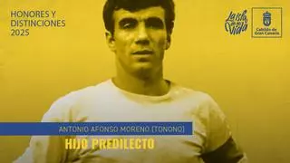 Pino Ojeda, Alonso Quesada y Tonono, Hijos Predilectos de Gran Canaria a título póstumo