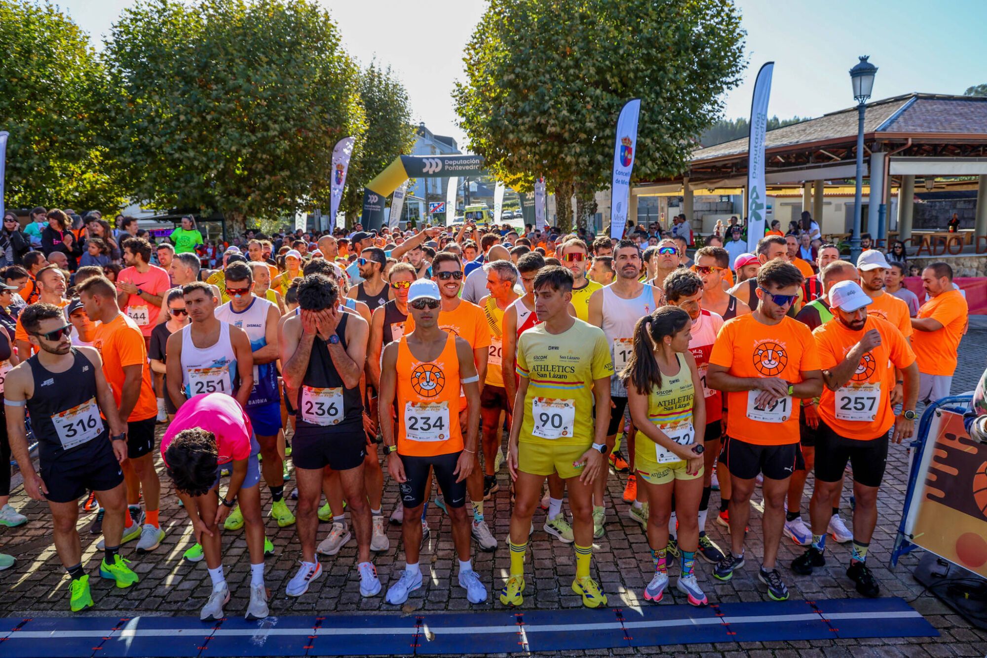 Andaina y carrera solidaria por niños como Leo Diz