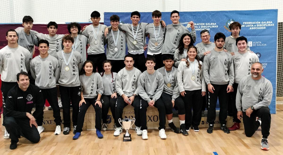 Los representantes del San Ignacio.