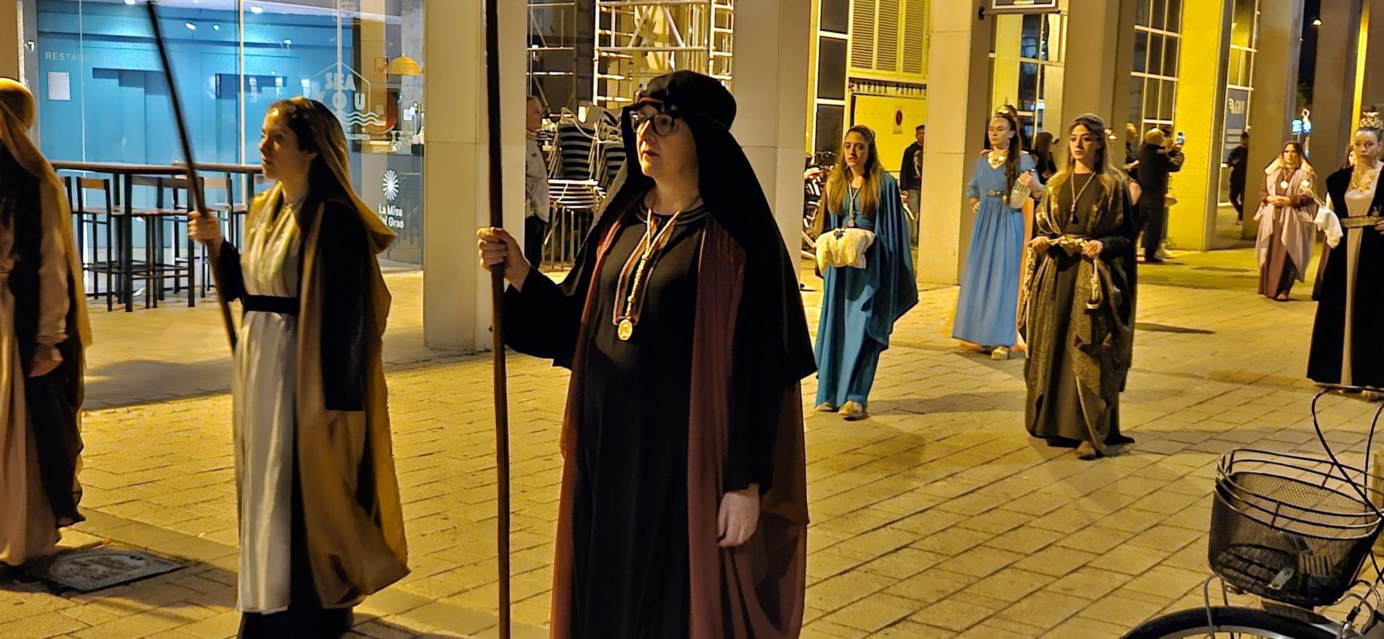 La Dolorosa del Grao y el Nazareno se encuentran en el Martes Santo