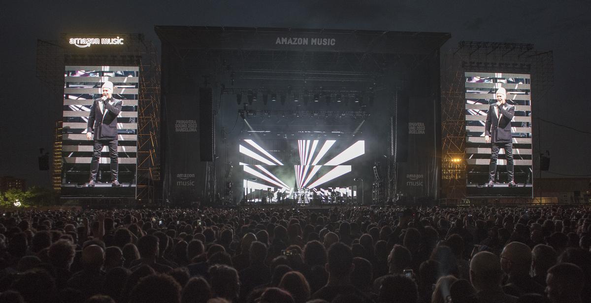 Concierto de Pet Shop Boys en el Primavera Sound 2023
