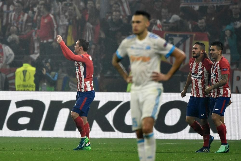 Final de la Europa League: Olympique de Marsella - Atlético de Madrid