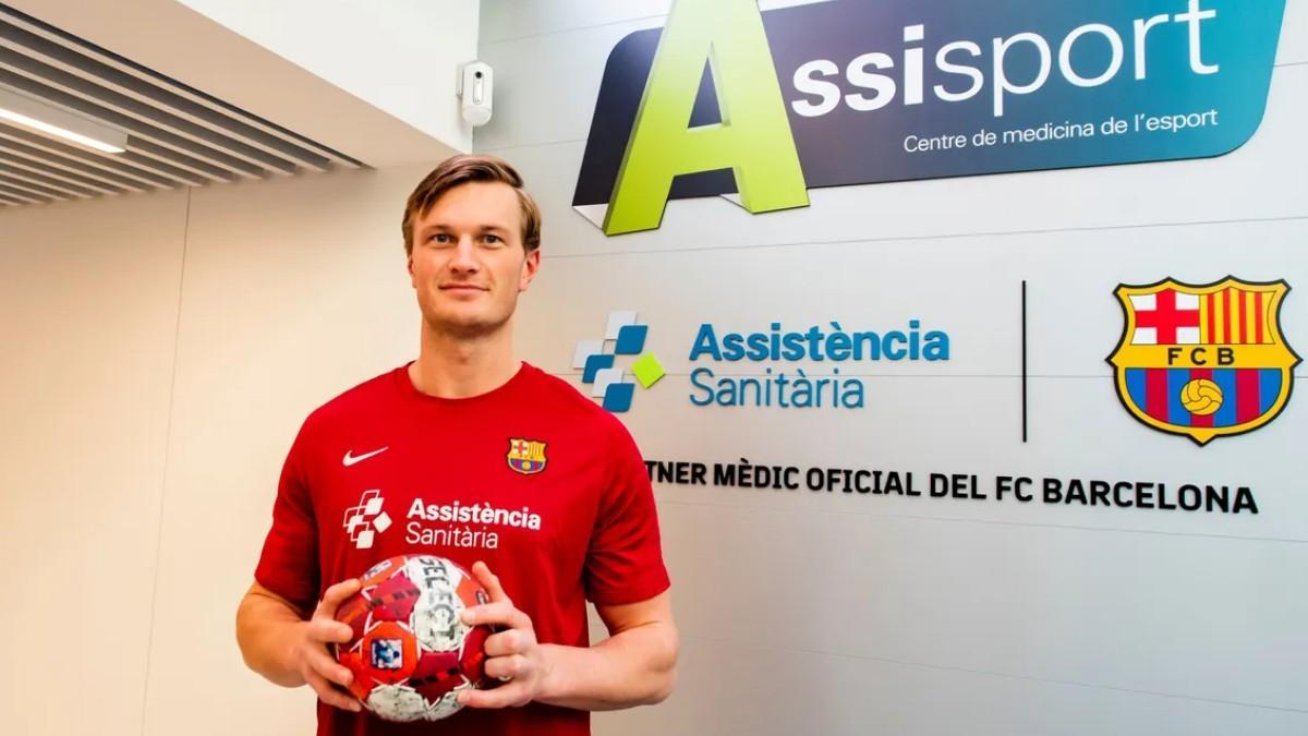 Jonathan Carlsbogard, tercer fichaje del Barça