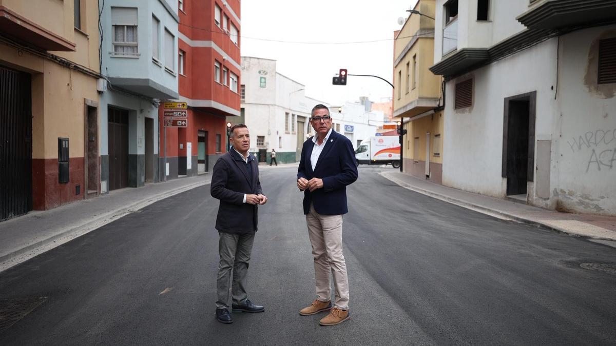 Burriana finaliza la modernización y renovación integral de la Ronda Panderola.