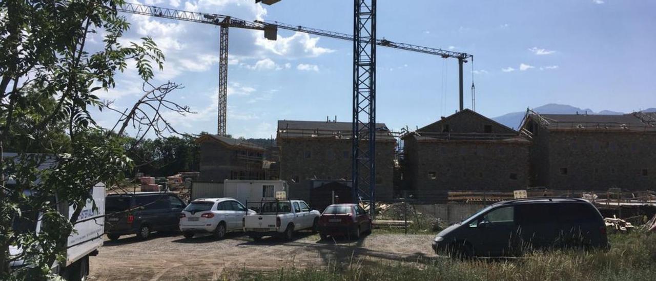 Un veïnat nou en construcció a Riu de Santa Maria | M.S.