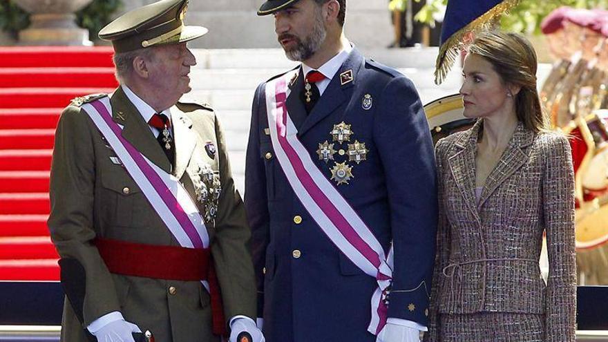 El Rey reaparece en el Día de las Fuerzas Armadas más austero