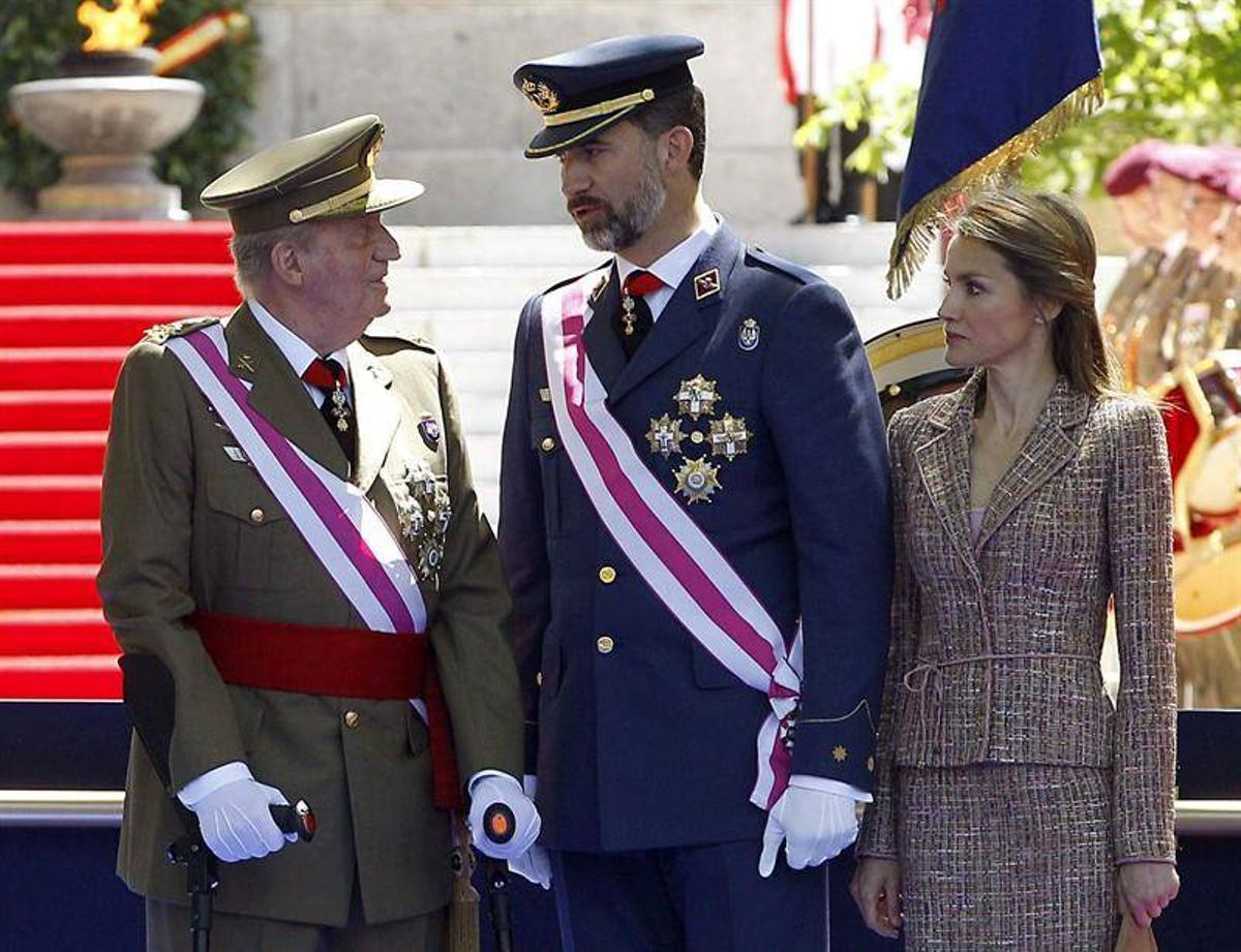 General Rey Ardo El Rey reaparece en el Día de las Fuerzas Armadas más austero
