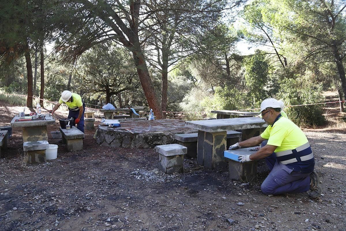 En Los Villares, la Junta de Andalucía ha movilizado algo más de un millón.