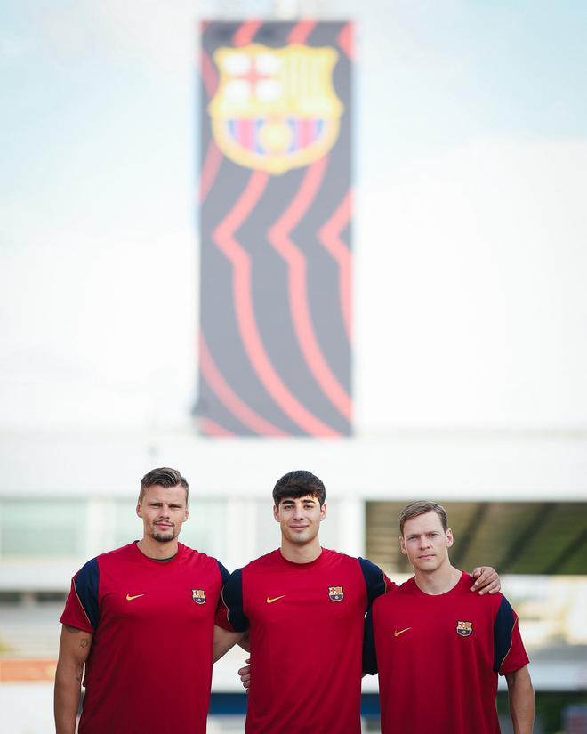 El Barça de Carlos Ortega regresa al trabajo con su tres nuevos fichajes