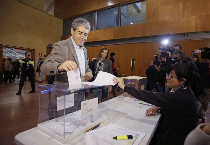 Rajoy ha ido a votar a las 10:30
