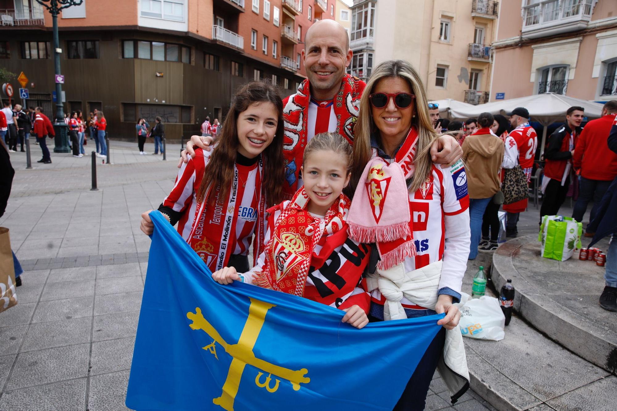 La Mareona del Sporting inunda el centro de Santander