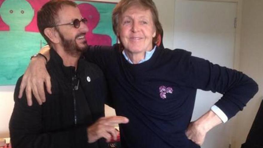 McCartney y Starr se meten en el estudio