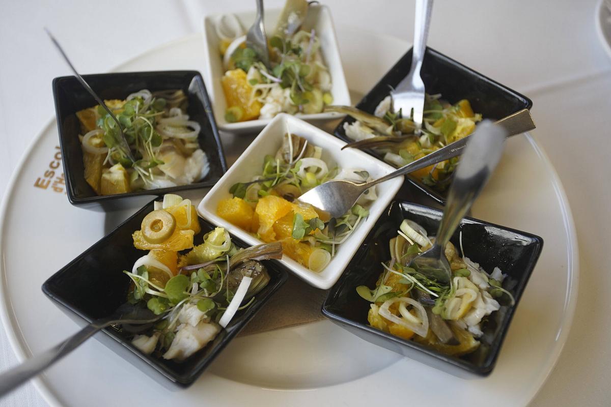 Girona. Escola d'Hostaleria presentació del Fòrum Gastronòmic protagonista l'escudella