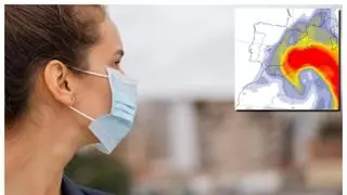 Del sol a la mascarilla y el paraguas: el brusco cambio de tiempo que afronta Castellón