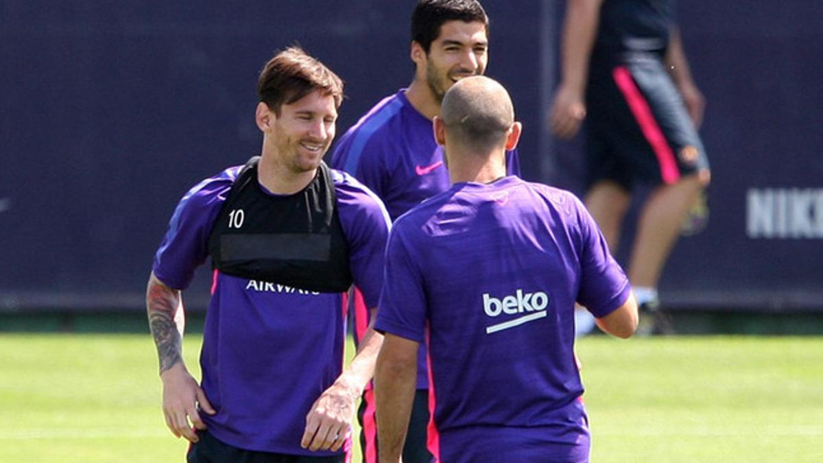 La plantilla completó el útlimo entrenamiento antes de la final de Copa