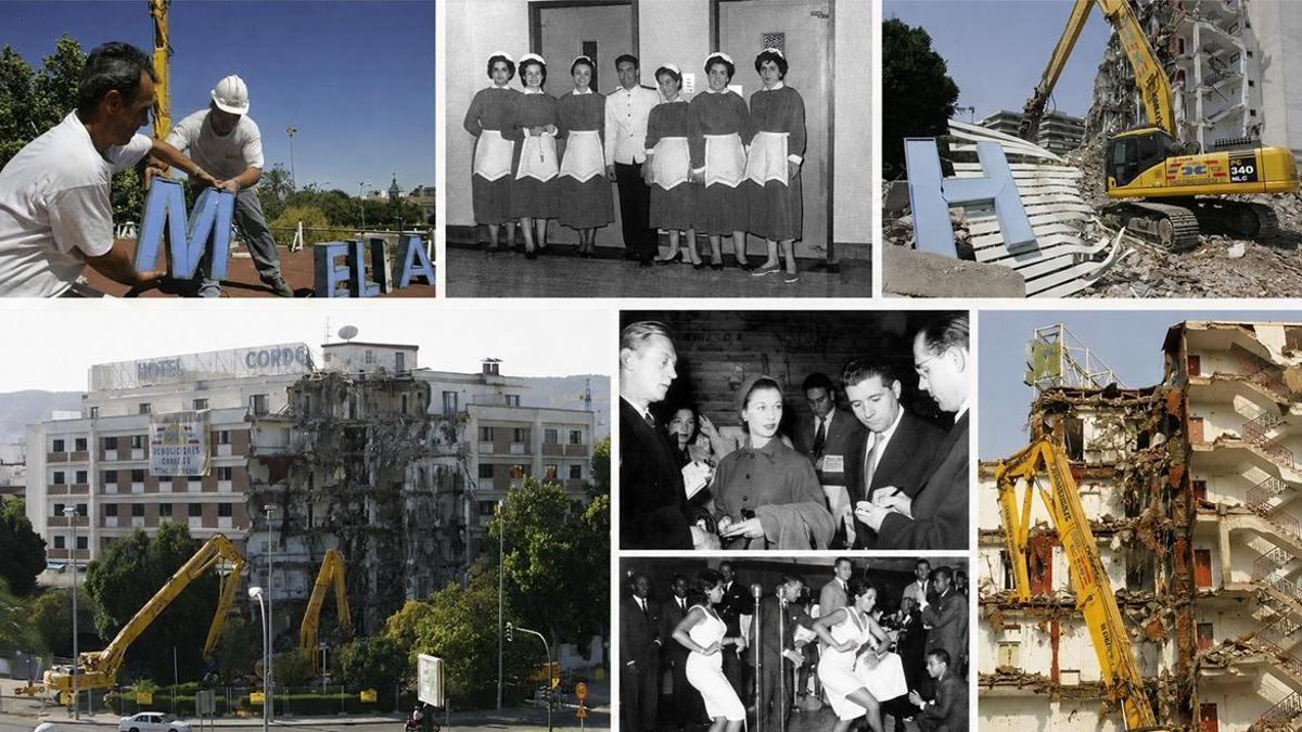 La historia del Hotel Meliá Palace, en imágenes