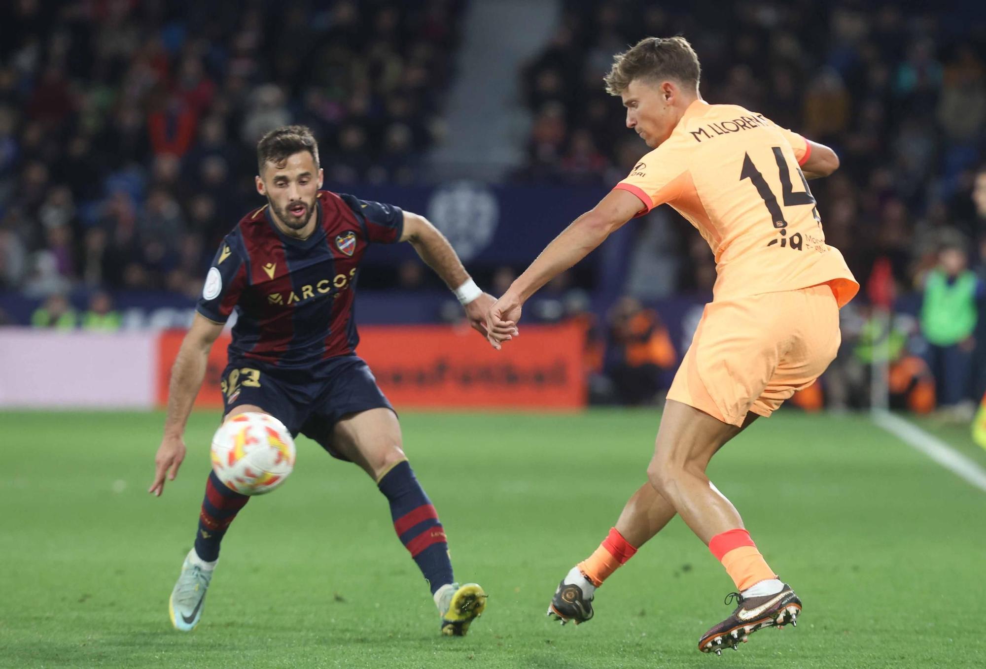 Levante UD - Atlético de Madrid de Copa del Rey