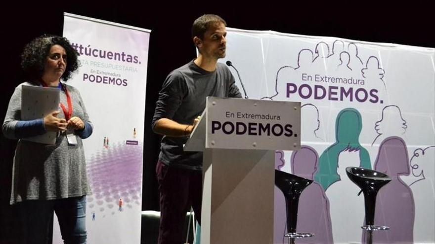 Podemos presentará propuestas para hacer un presupuesto «participativo» en Extremadura