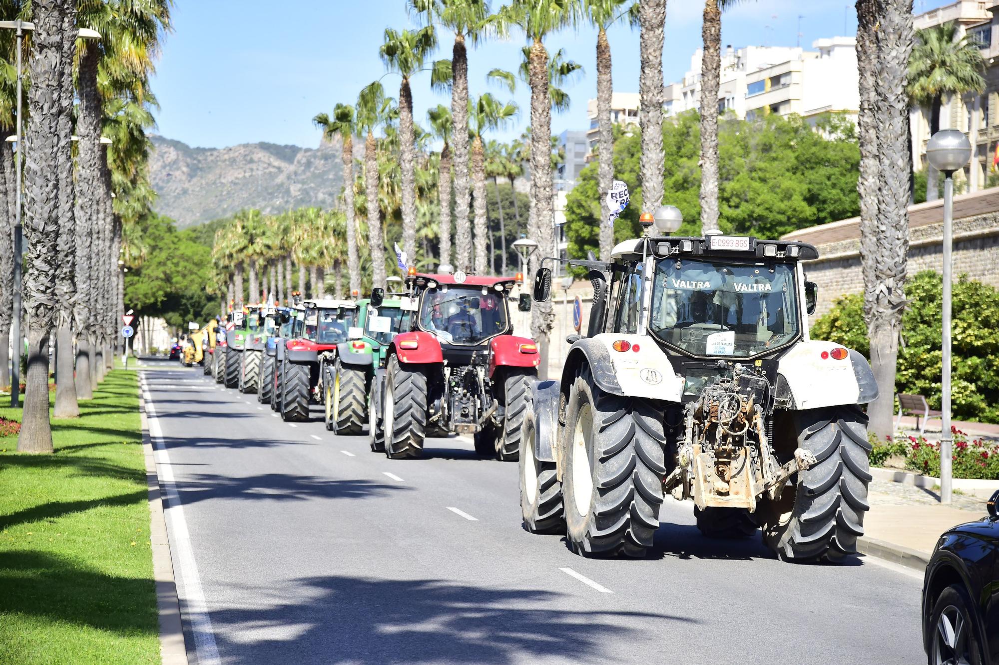 Protesta en defensa del Trasvase en Cartagena