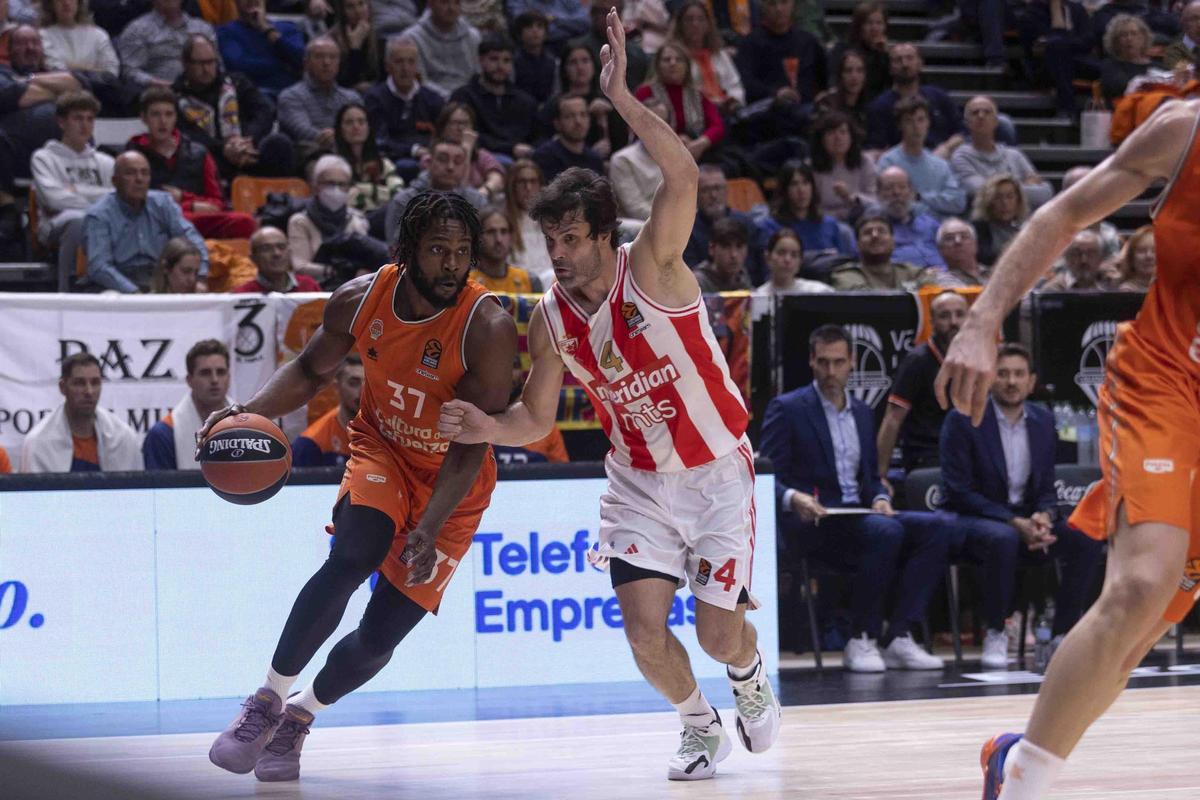 Euroliga Valencia Basket- Crvena Zvezna Meridiamb