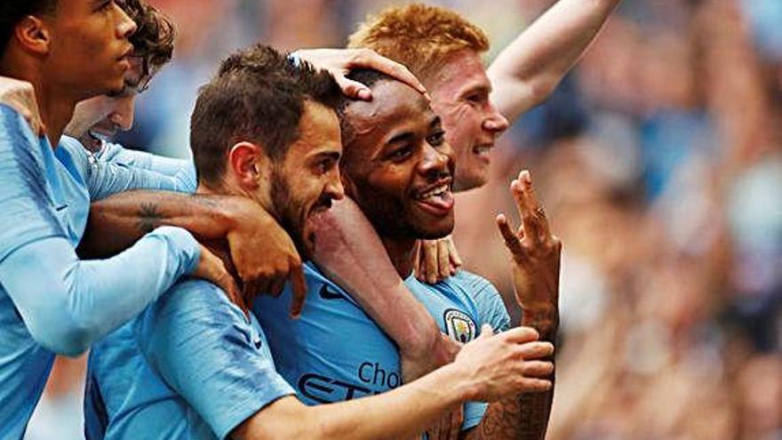 Anglaterra Triplet històric del Manchester City