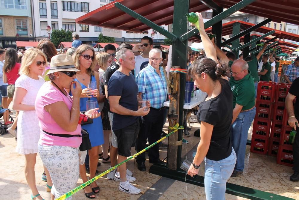 Festival de la sidra en Villaviciosa