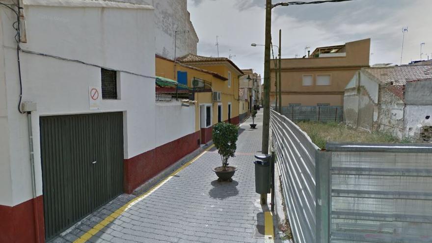 Tramo de la Calle San Jaime de Santomera