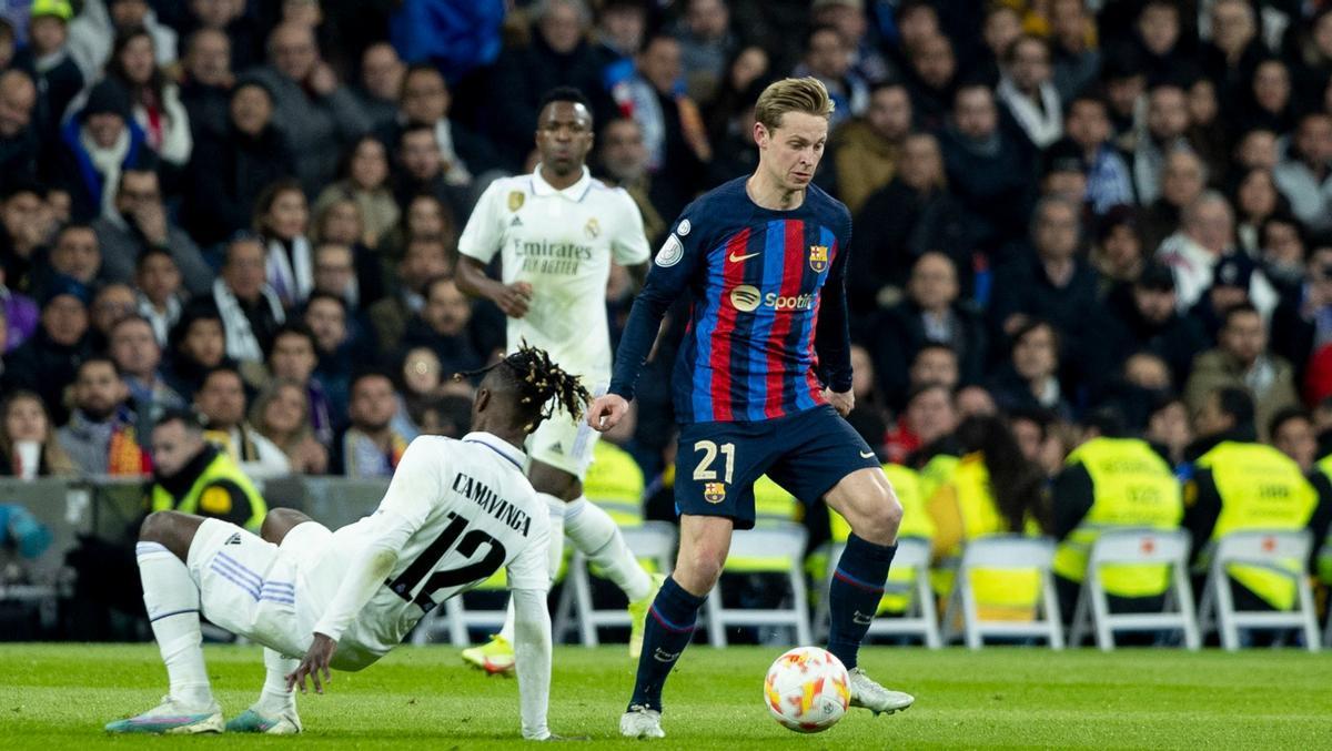 Lo que no se vio de la primera mitad del Real Madrid - Barça Lo que no se vio de la primera mitad del Real Madrid - Barça