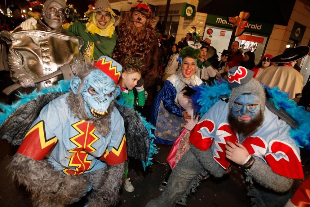 Desfile de Antroxu en Gijón