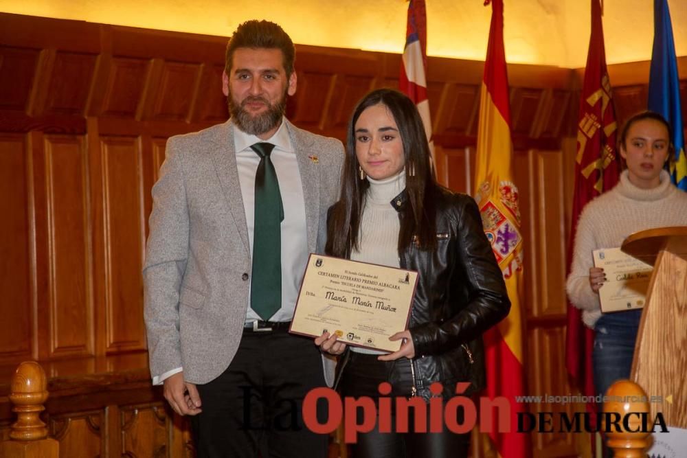 Entrega de premios literarios 'Albacara'