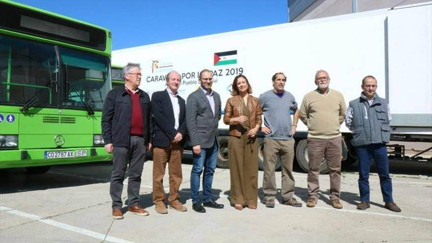 Autobuses de Aucorsa con parada en Tinduf