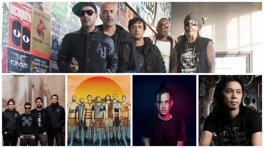 Asian Dub Foundation, Zoo, Oques Grasses, Lildami i Ken Ishii actuaran a La Copa