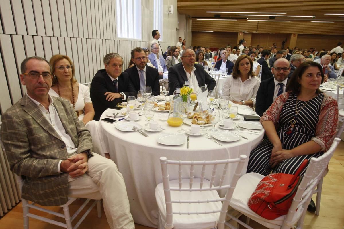 El alcalde, José María Bellido, en los desayunos de Diario CÓRDOBA
