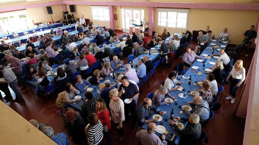 Asistentes a la cita gastronómica de La Foz.