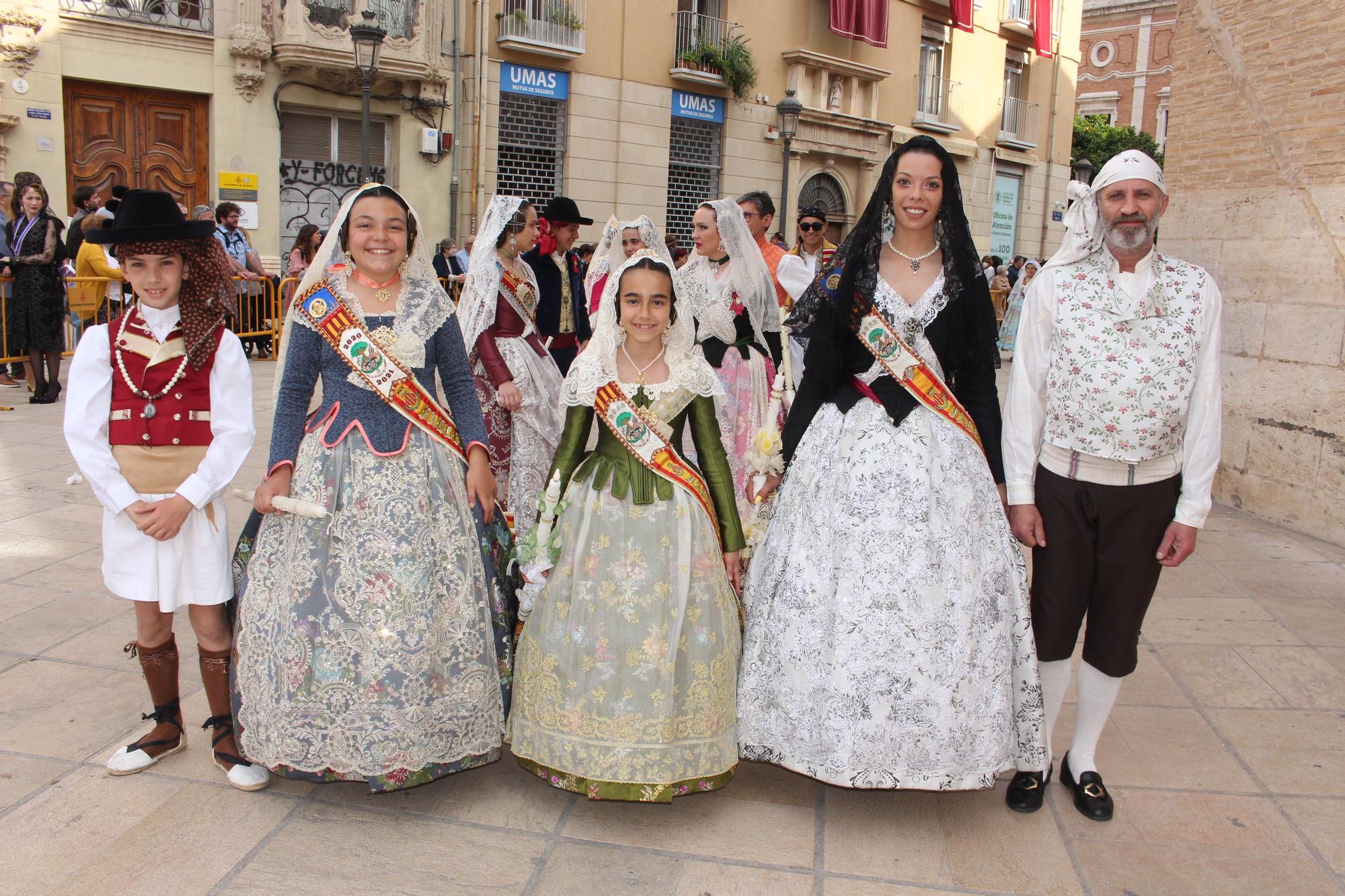 La fuerza de las Fallas en la Procesión de la Virgen (II)