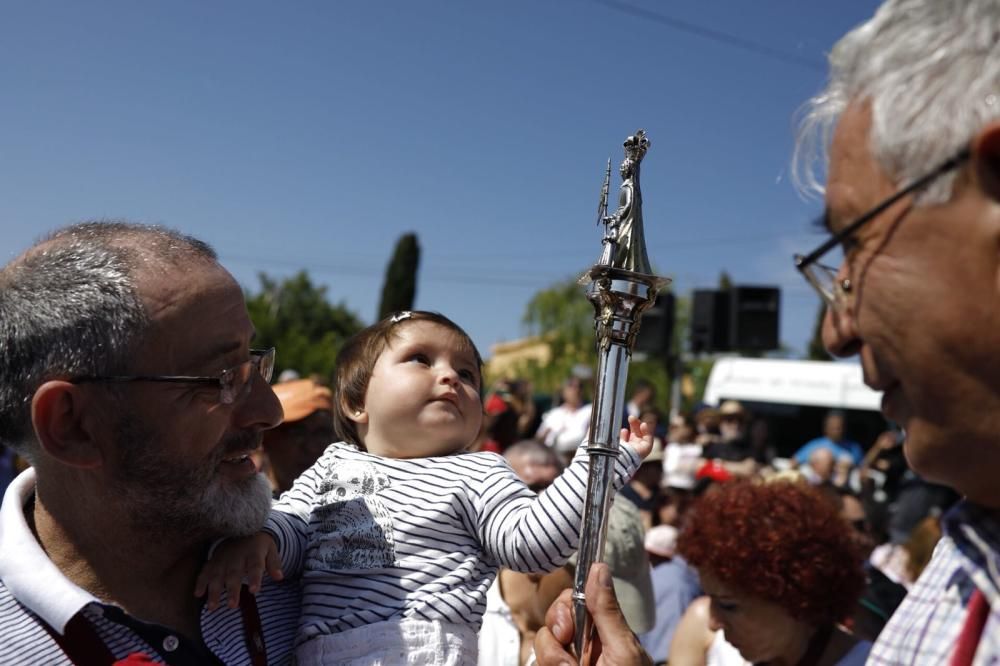 La Virgen de la Concha ya está en La Hiniesta