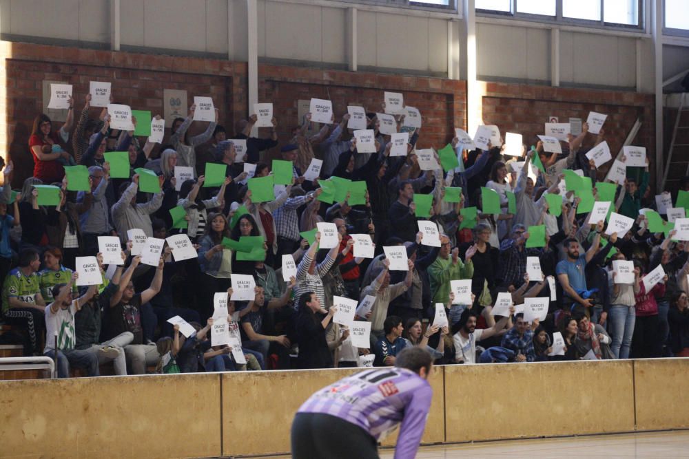 El Bordils doblega el Zamora en l''últim partit a casa el dia del comiat de David Masmiquel