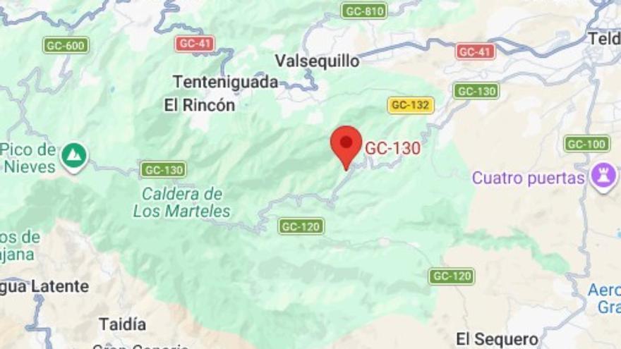 Cortes de carretera en Gran Canaria por un conato de incendio en la cumbre: esta es la vía afectada