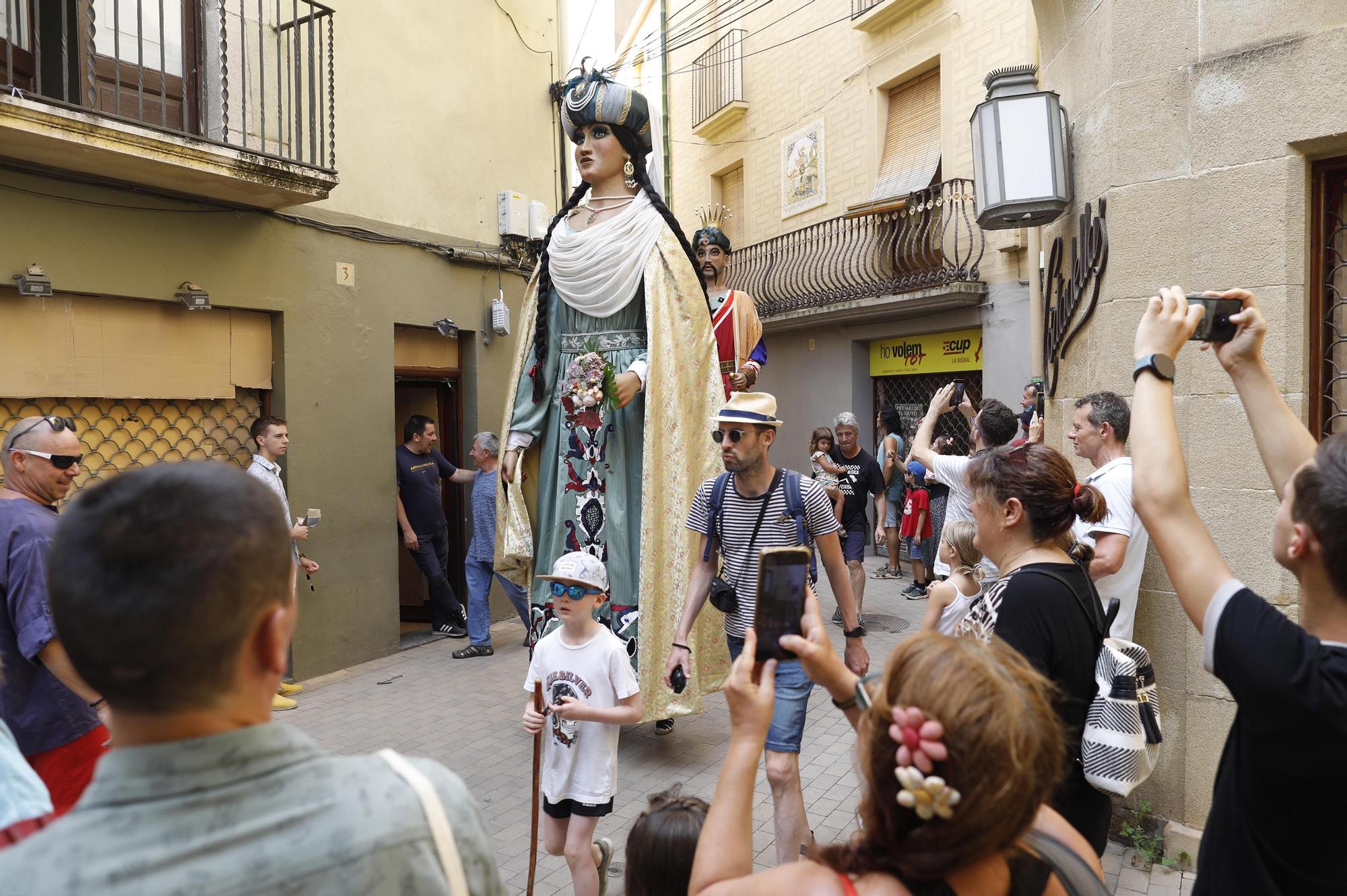 Inici de la festa major de la Bisbal d'Empordà 2023