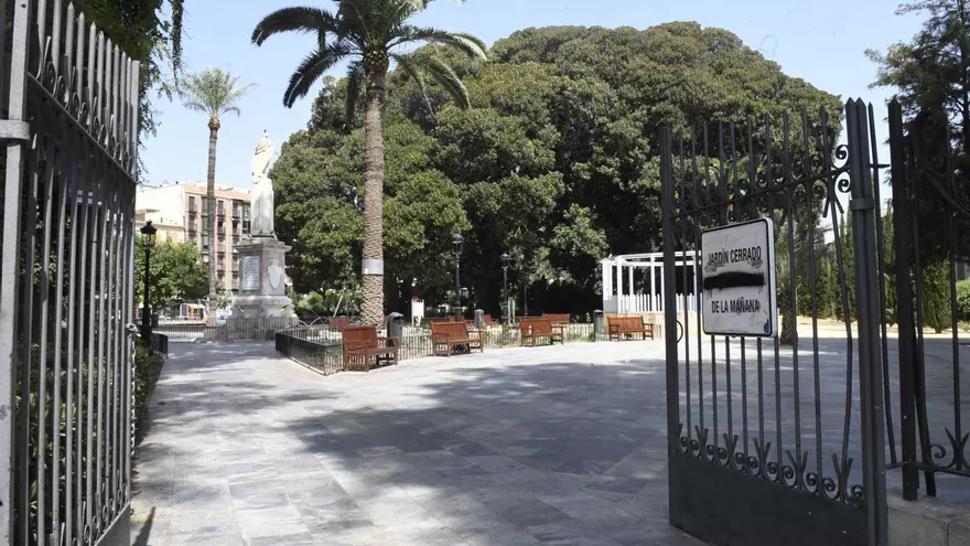 Murcia y Madrid, únicas capitales que cierran sus parques por calor