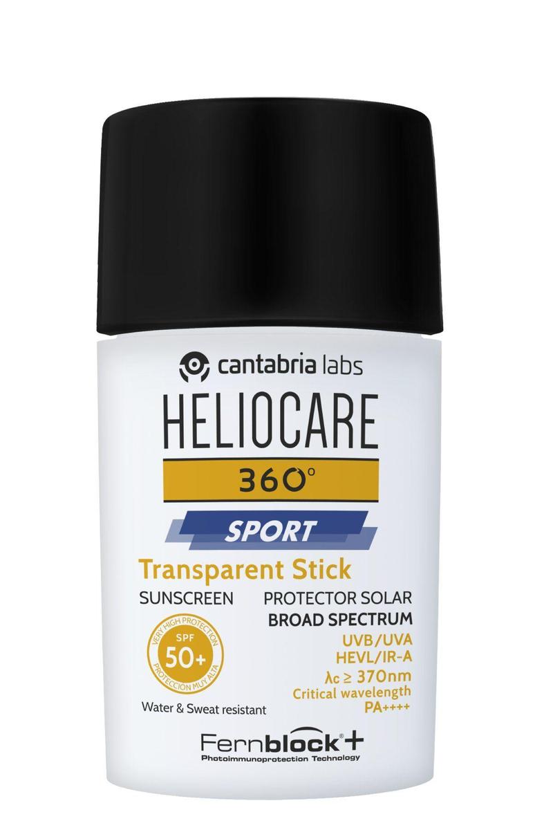 Heliocare Transparent Stick SPF50+, de Cantabria Labs
