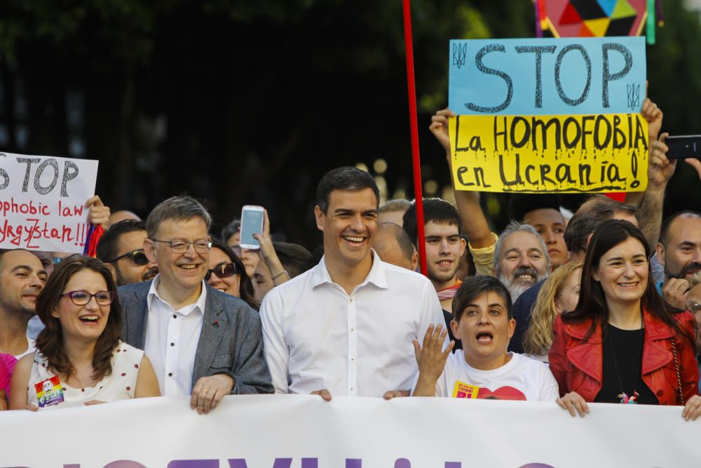 Manifestación del Orgullo LGTBi en Valencia