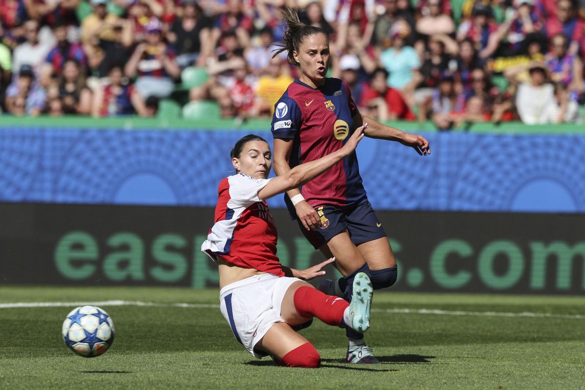 Les imatges de lArsenal - Barça de la final de la Champions femenina