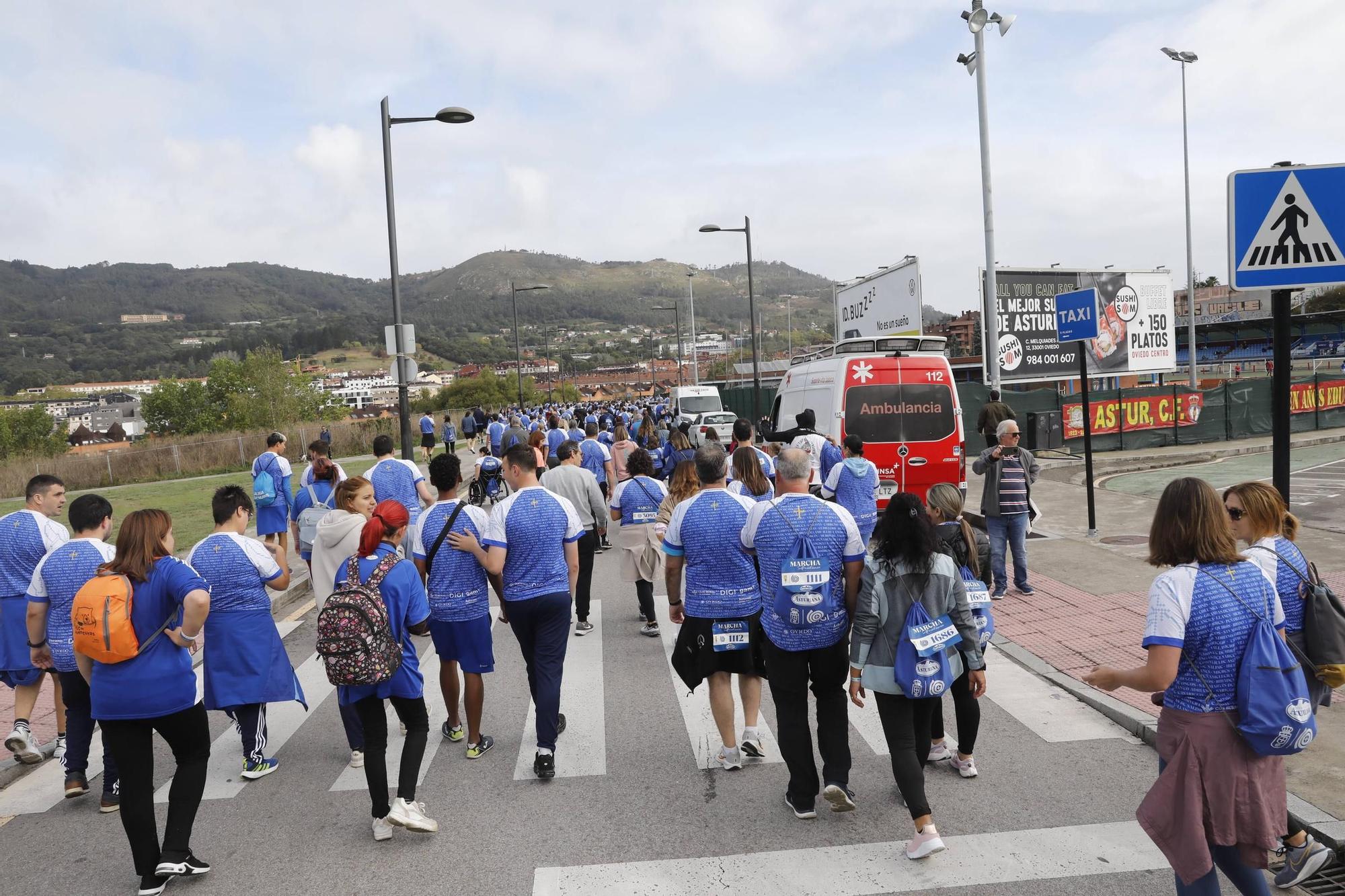 EN IMÁGENES: Así ha sido la carrera por el centenario del Real Oviedo