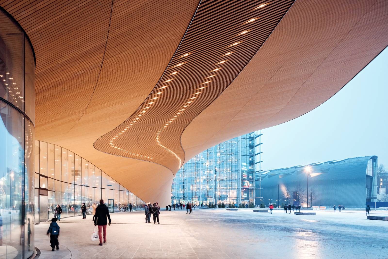 Biblioteca Central Oodi de Helsinki.