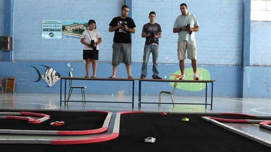 Entrenamientos de ayer en el pabellón.  // Carmen Giménez