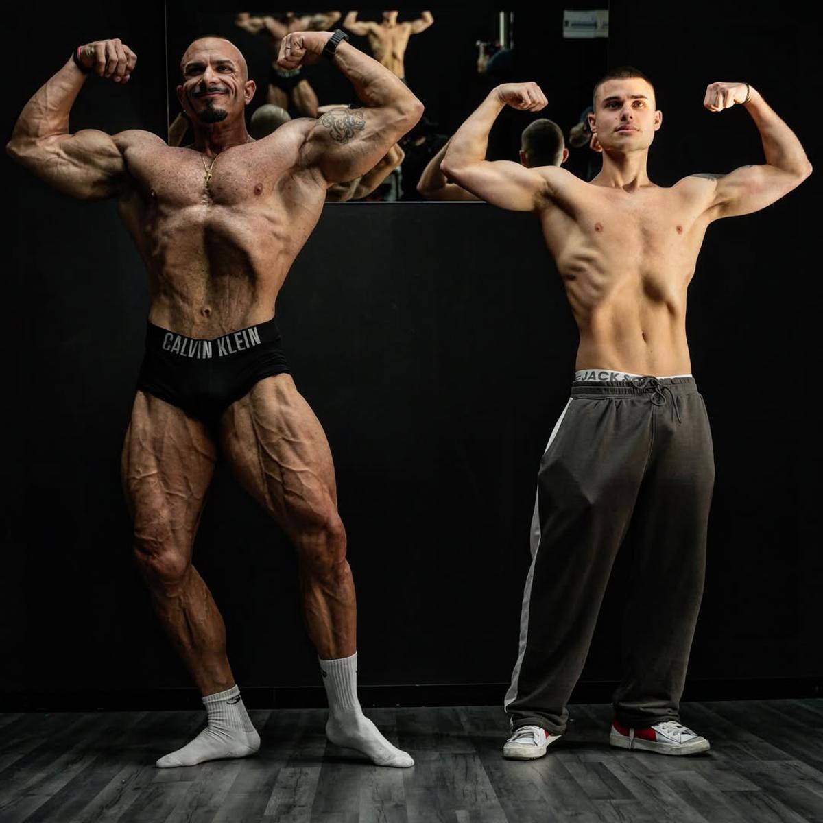 Fede Guevara trabajando con Yeray