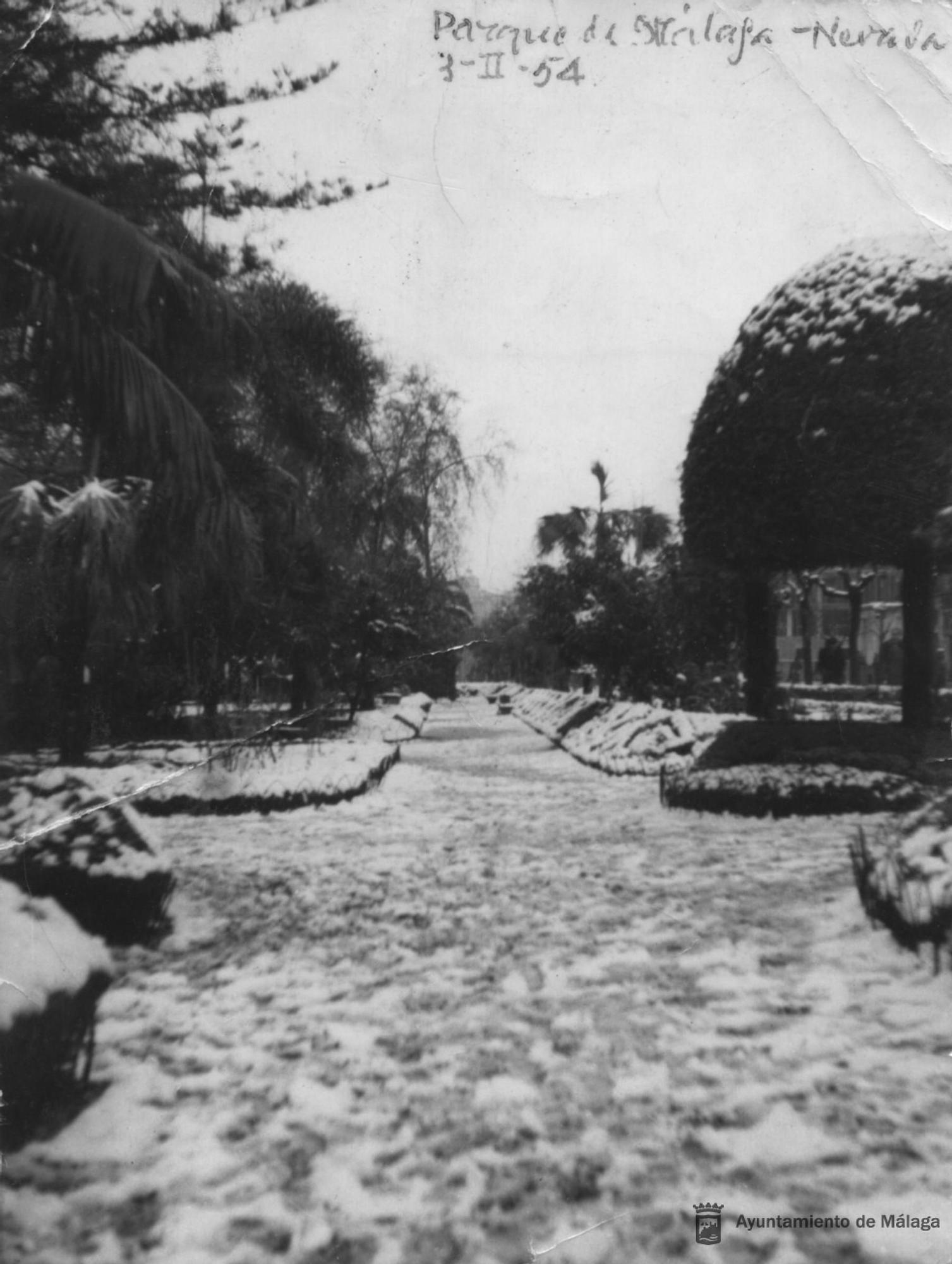 El Parque, el día de la nevada