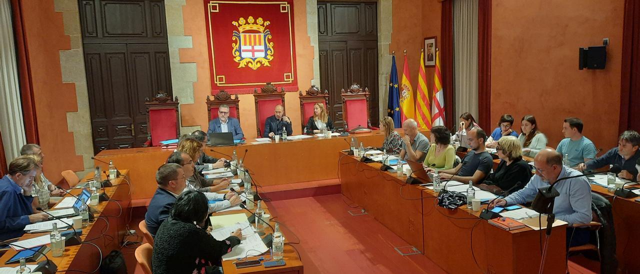 Imatge del ple de l&#039;Ajuntament de Manresa