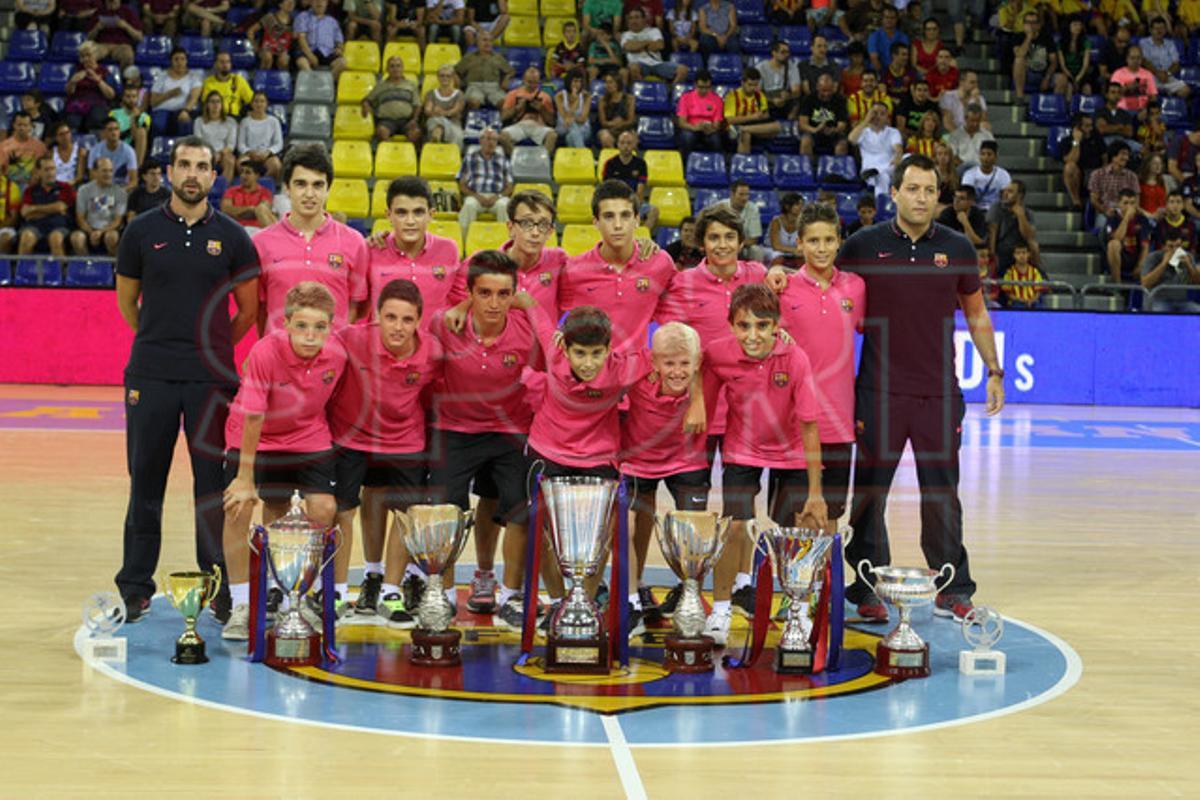 Las mejores imágenes del Barça-Burela Las mejores imágenes del Barça-Burela